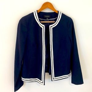 Talbots navy jacket. Size 8.